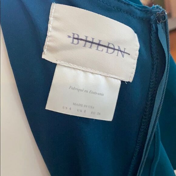 BHLDN teal Lena Flutter Sleeve Jersey - Picture 6 of 10